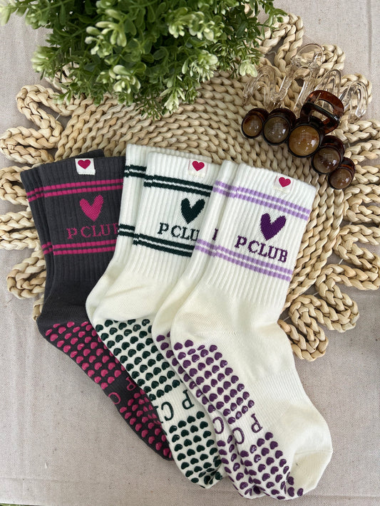 Cotton Grip Socks