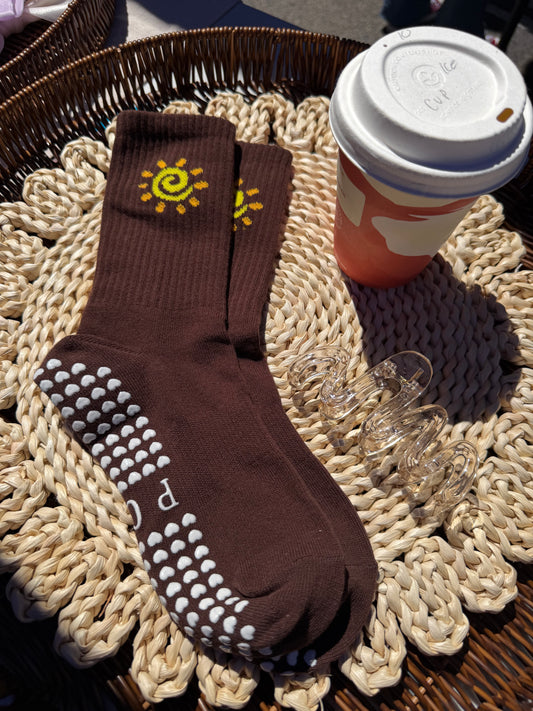 Cotton Grip Socks