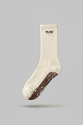 FLOW Crew Grippy Socks • Cacao